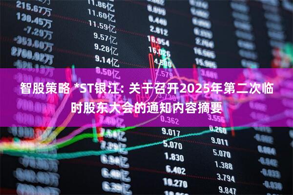 智股策略 *ST银江: 关于召开2025年第二次临时股东大会的通知内容摘要
